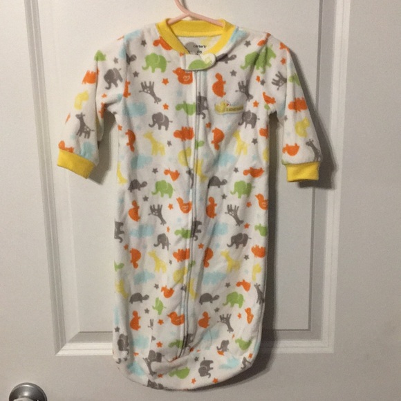 carter's fleece sleep sack large